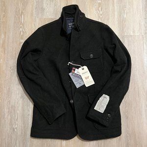 New Mens Luxury Woolrich "Upstate Blazer" Wool Jacket